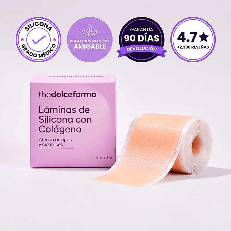 TheDolceForma™ Parches de Silicona con Colágeno